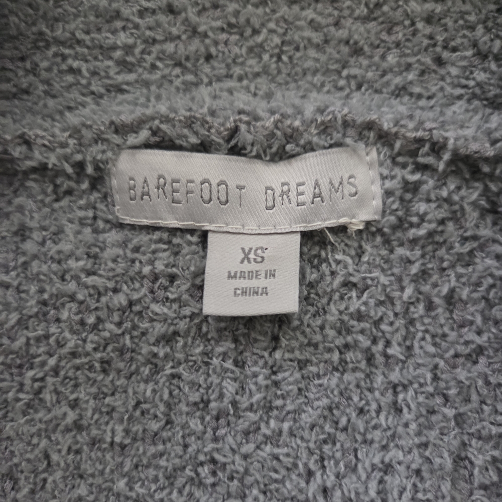Barefoot Dreams Soft Cozy Chic Gray Knit Cardigan - Picture 4 of 6